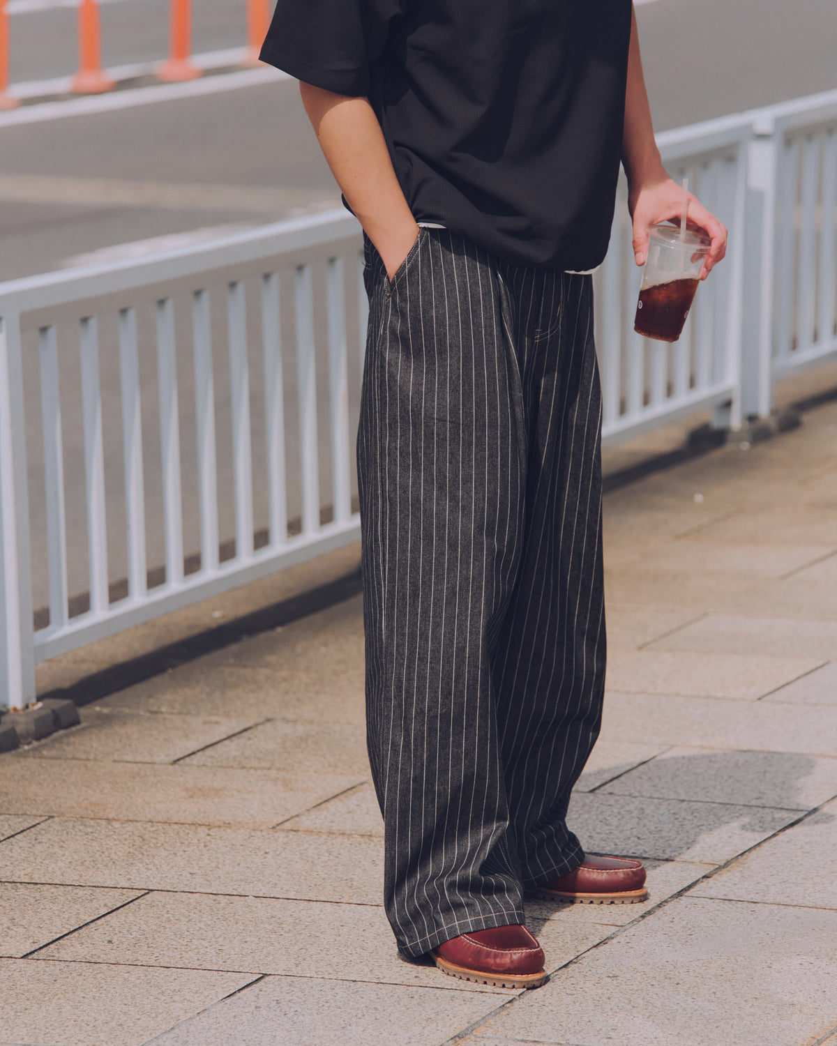 AMULET BALLOON CHINO DENIM