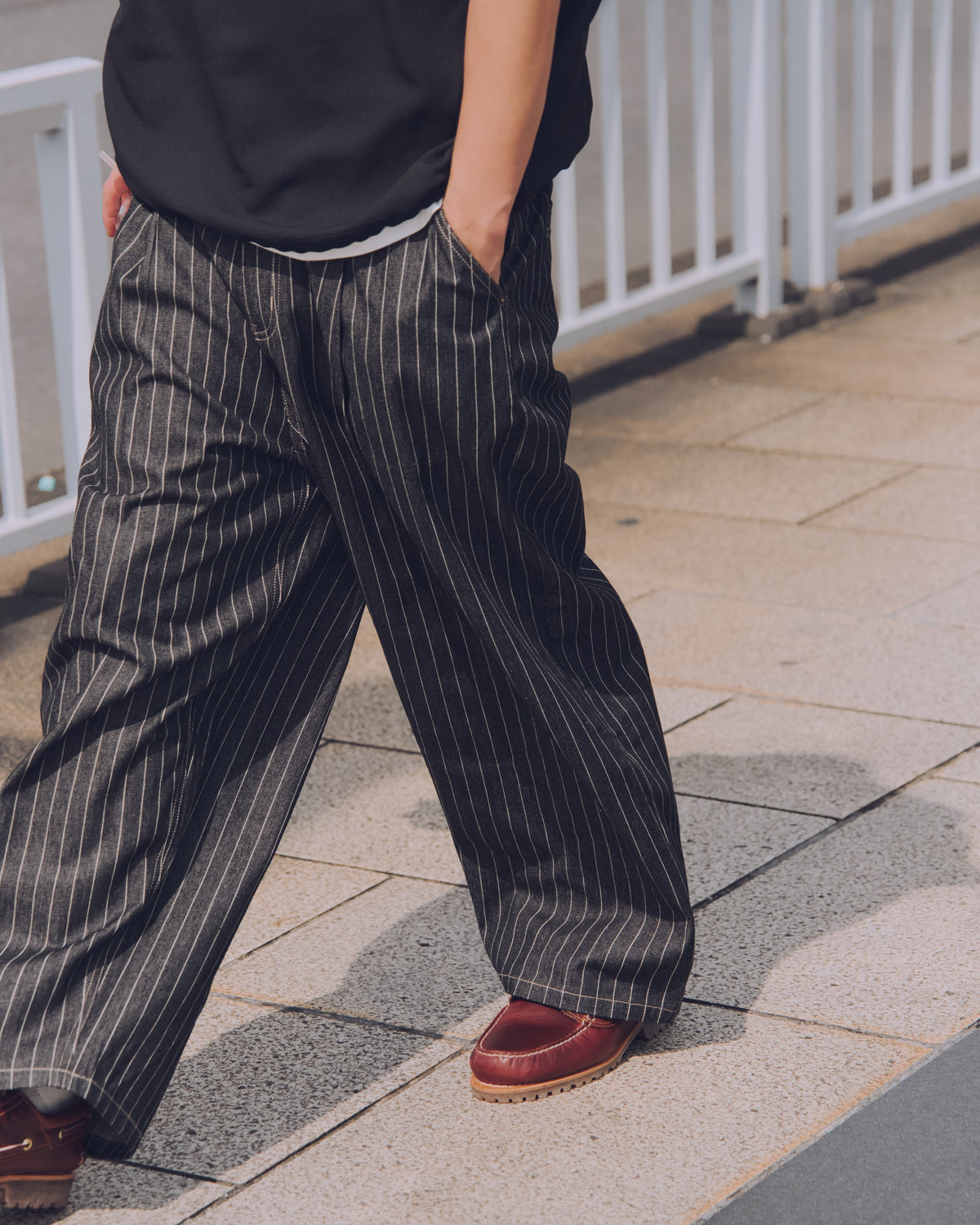 AMULET BALLOON CHINO DENIM
