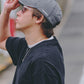 AMULET LOGO WASHED CAP / BEIGE
