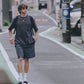 AMULET EASY SHORTS / CHARCOAL