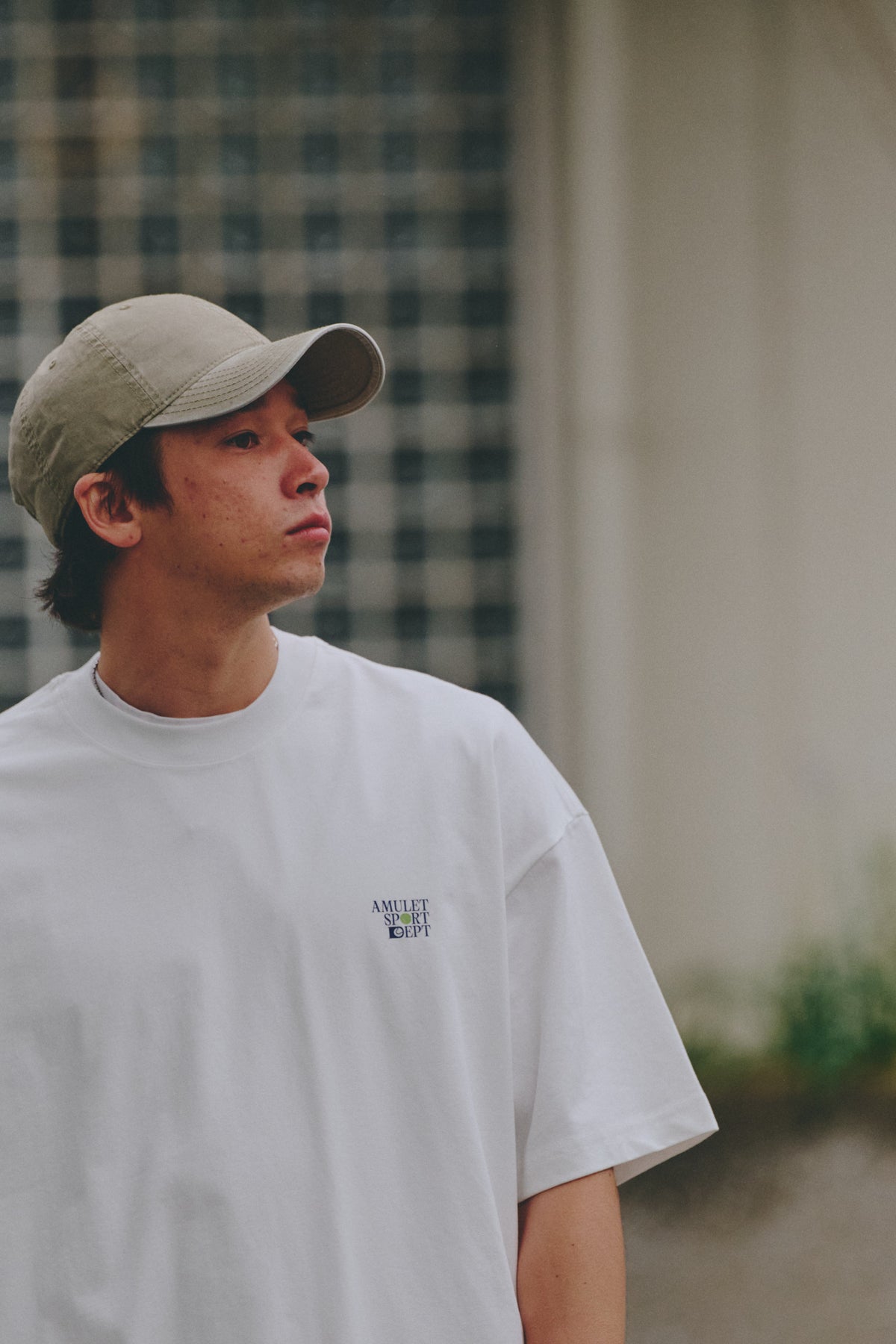 AMULET TENNIS TEE / NAVY