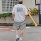AMULET TENNIS TEE / NAVY