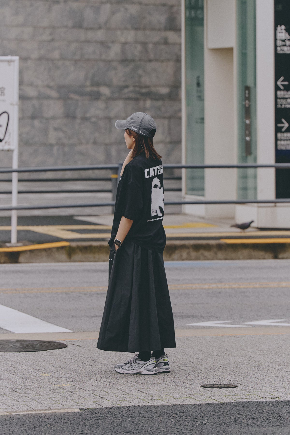 AMULET LOGO WASHED CAP / BEIGE