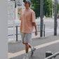 AMULET LOGO WASHED CAP / BEIGE