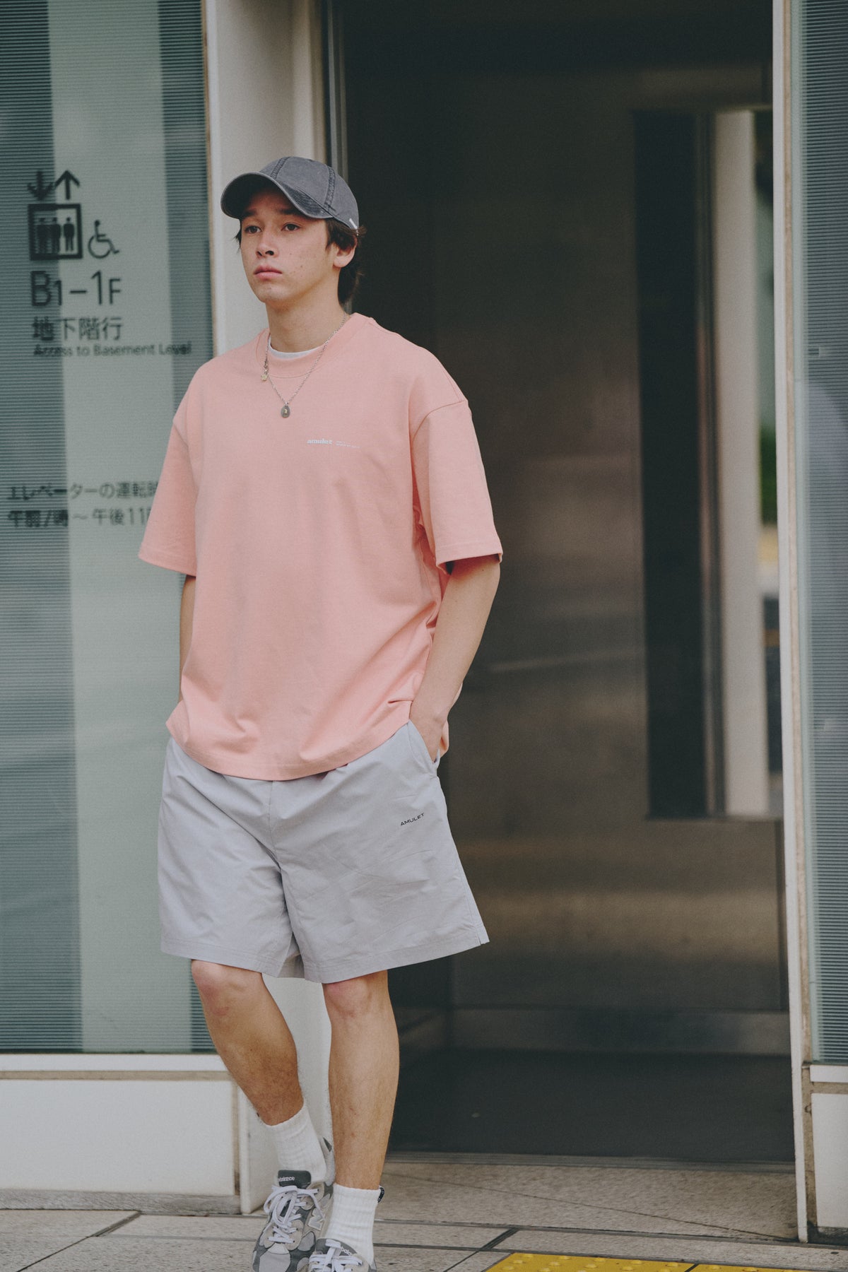 AMULET ESSENTIAL TEE PINK