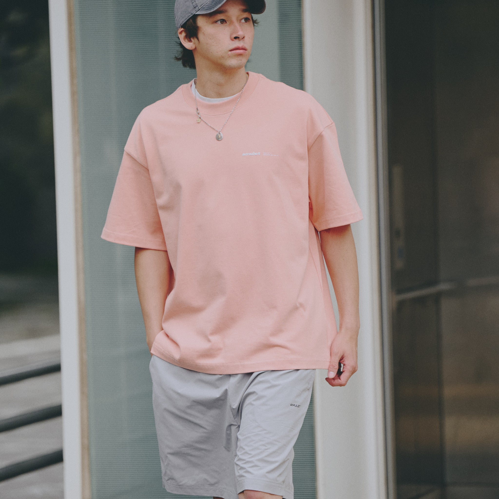 AMULET ESSENTIAL TEE PINK