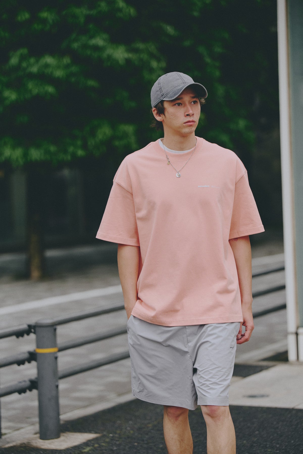 AMULET ESSENTIAL TEE PINK