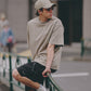 AMULET BASIC TEE/ NAVY