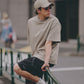 AMULET LOGO WASHED CAP / BEIGE