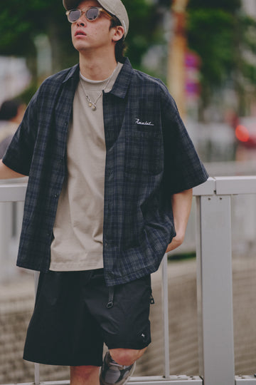AMULET PALM SHIRT GREY