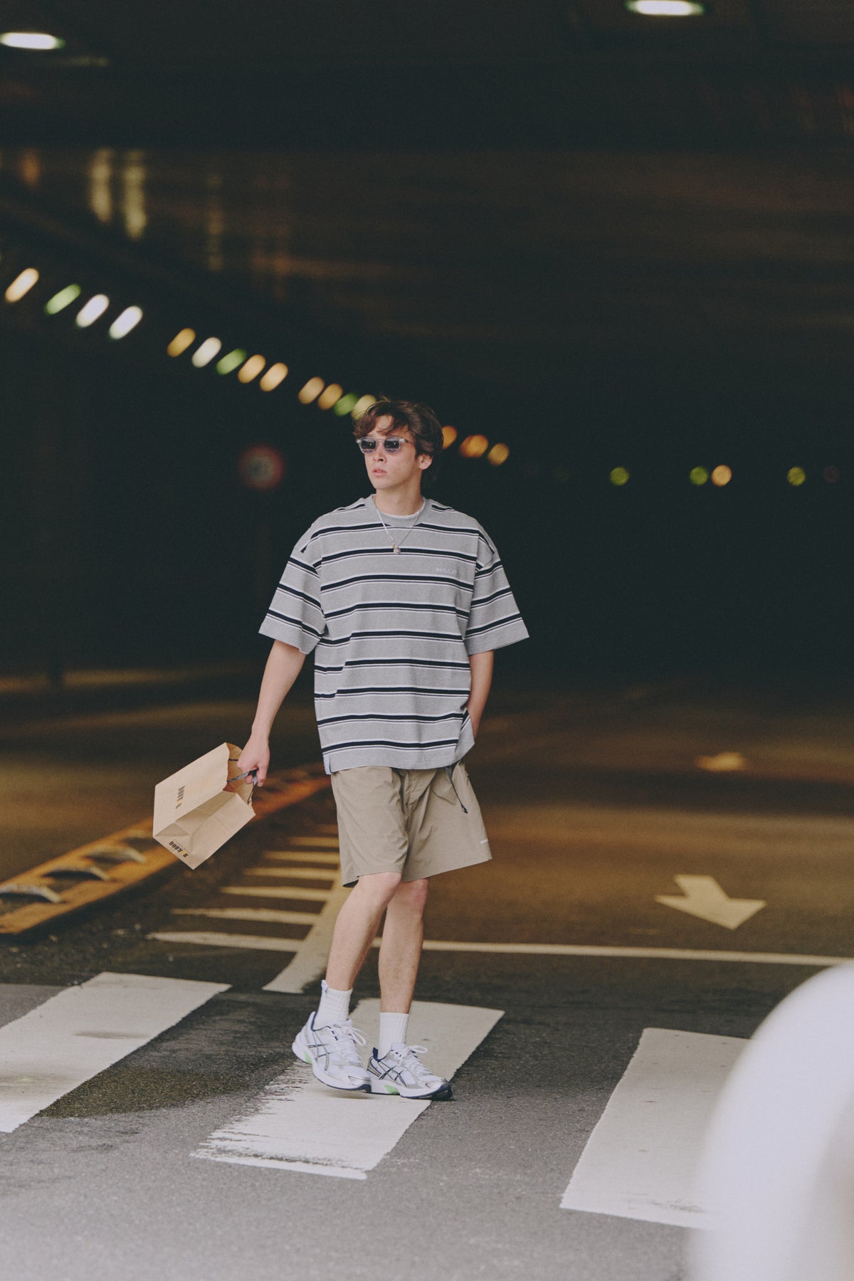 AMULET EASY POCKET SHORTS / BEIGE