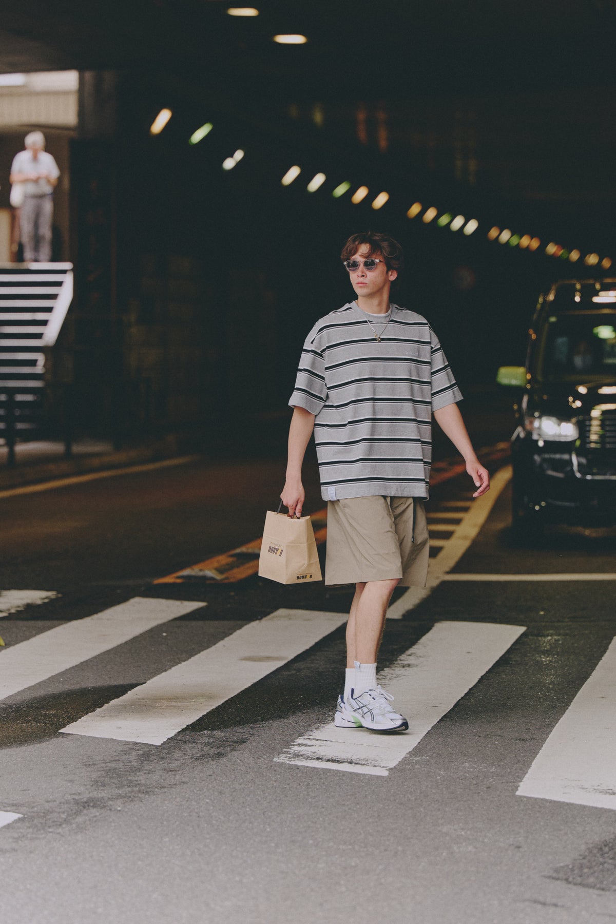 AMULET EASY POCKET SHORTS / BEIGE