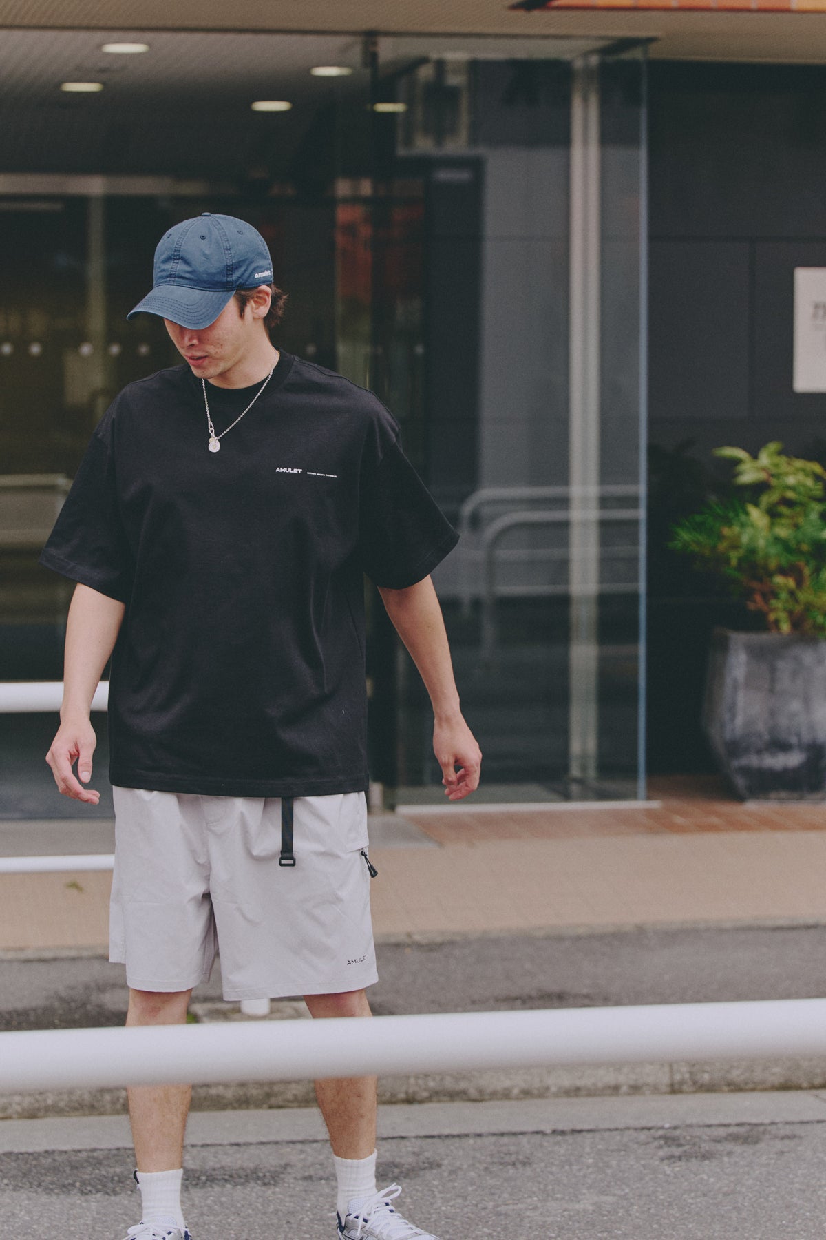 AMULET EASY POCKET SHORTS / BEIGE