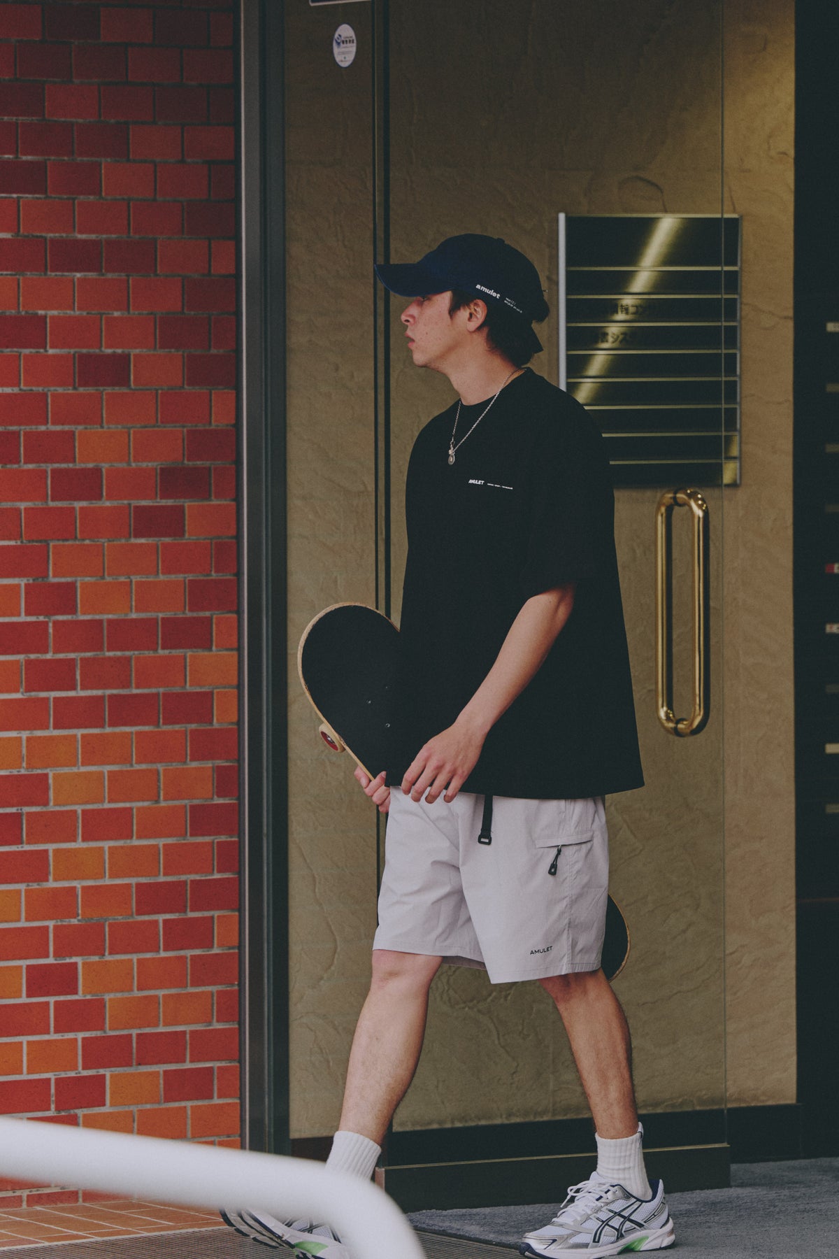 AMULET EASY POCKET SHORTS / BEIGE