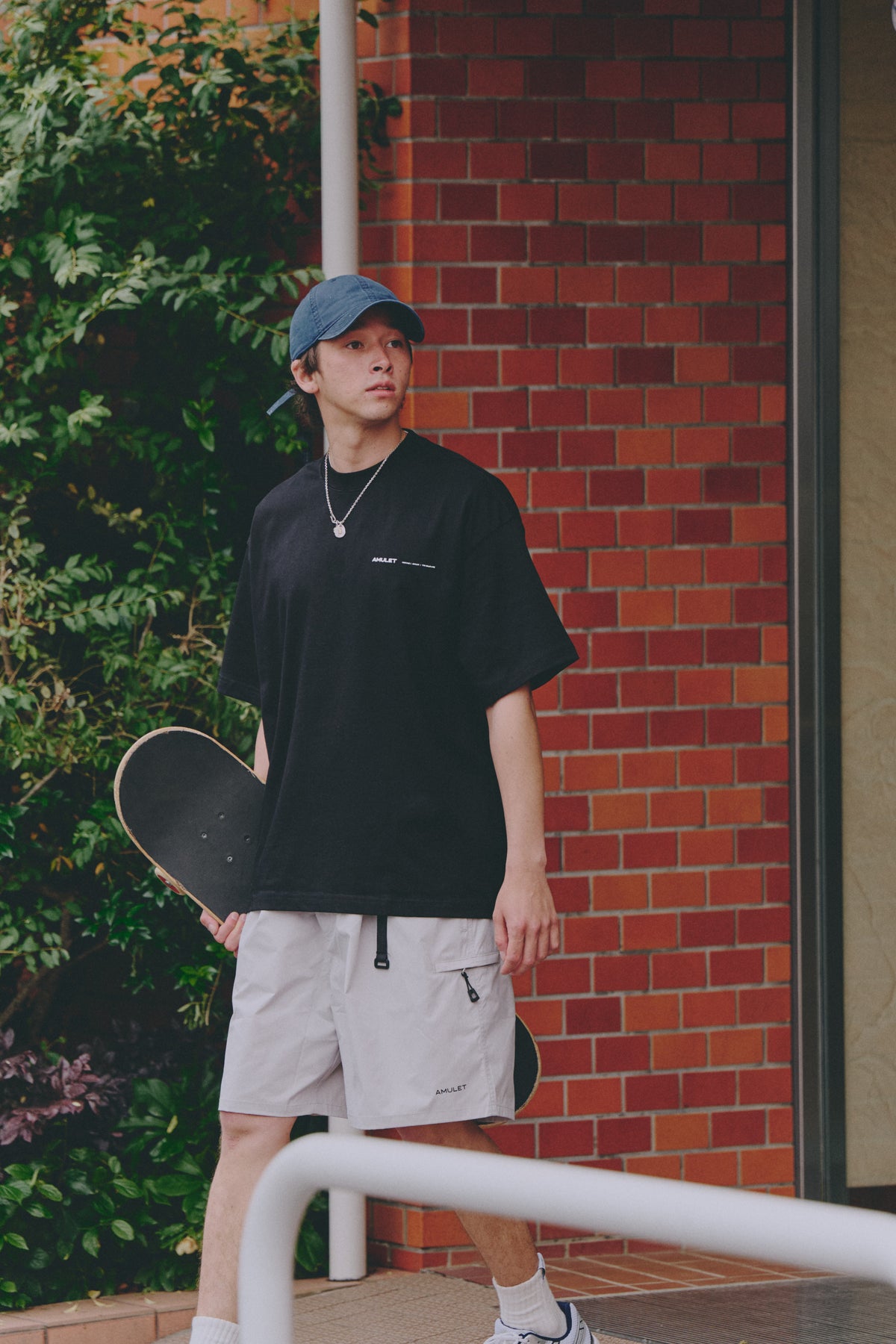 AMULET EASY POCKET SHORTS / BEIGE