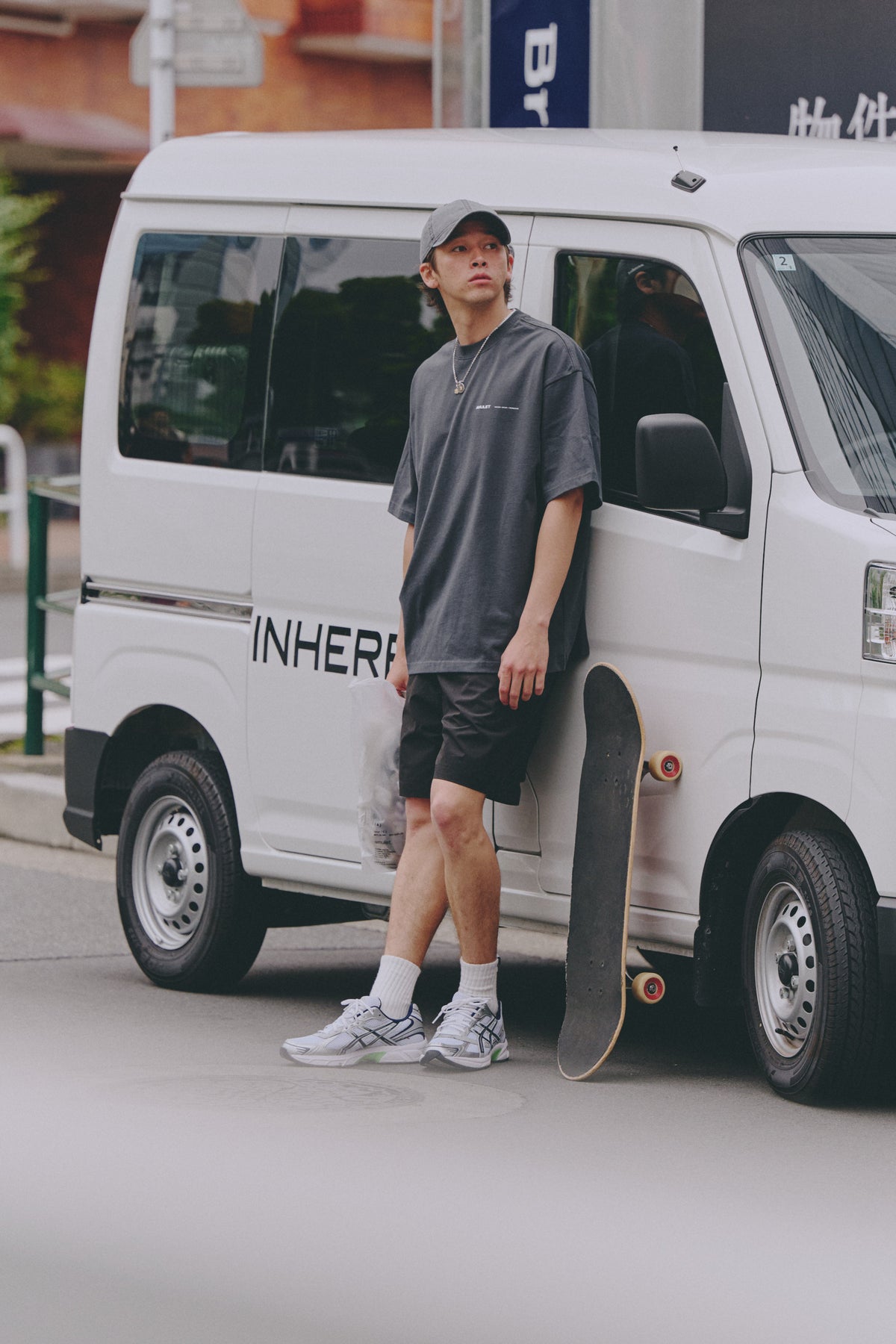 AMULET BASIC TEE/ NAVY