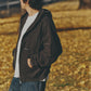 AMULEL ZIP UP JACKET WASHED CORDUROY