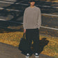 AMULET ESSENTIAL TEE LS / WASHED LT GREY