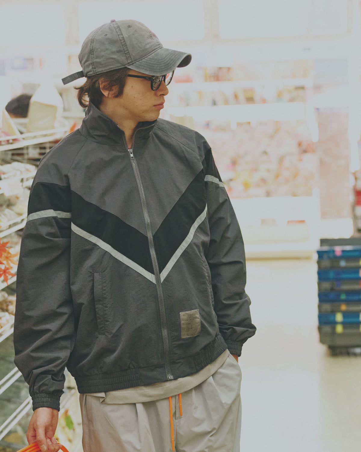 AMULET V LINE TRAINING JACKET / GREY