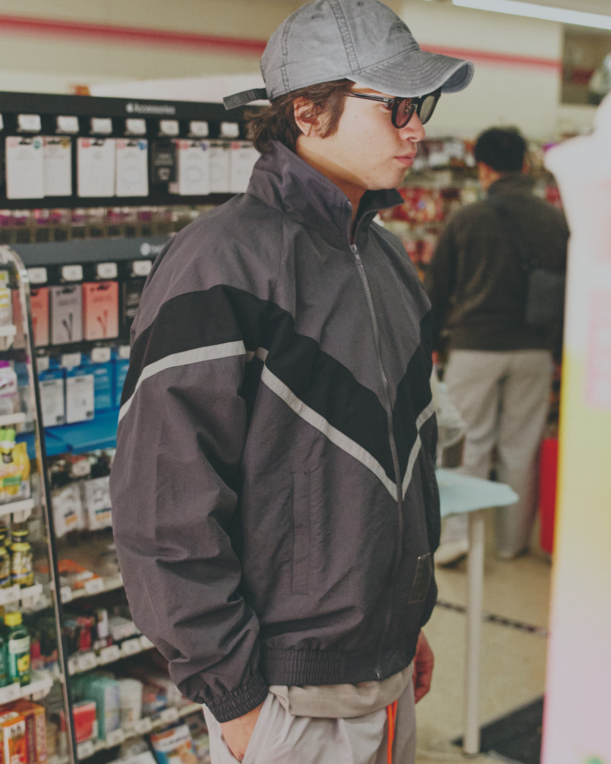 AMULET V LINE TRAINING JACKET / GREY