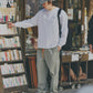 AMULET ESSENTIAL TEE LS / OATMEAL