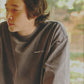 AMULET ESSENTIAL TEE LS / WASHED GREY