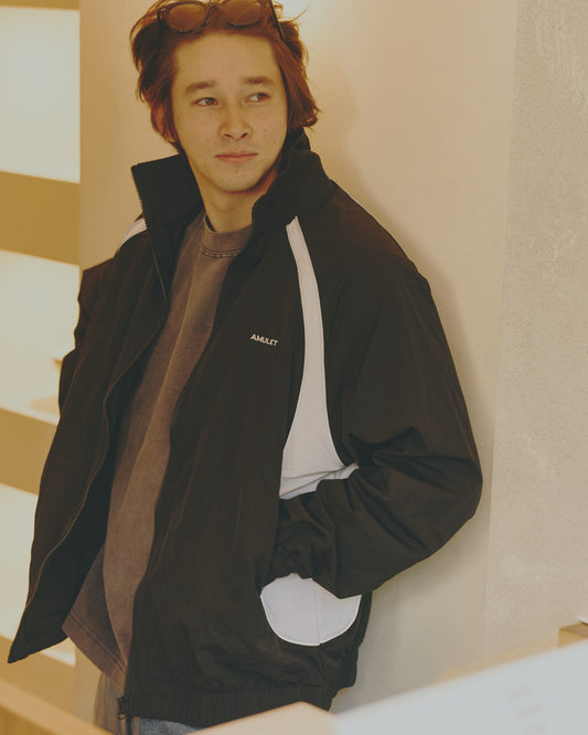 AMULET 2 TONE TRAINING JACKET / BLACK