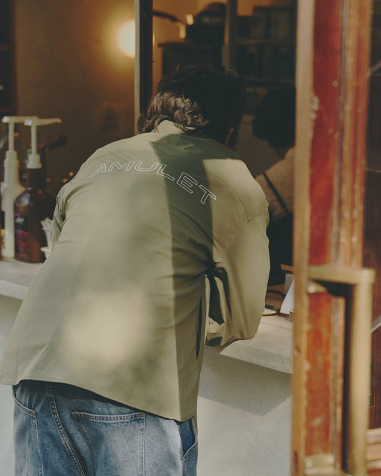 AMULET COOLNESS SHIRTS LS / OLIVE