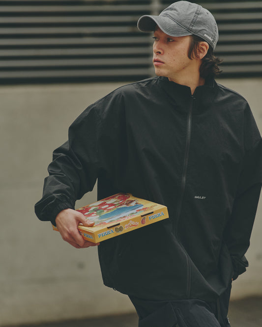 AMULET WINDPROOF JACKET BLACK