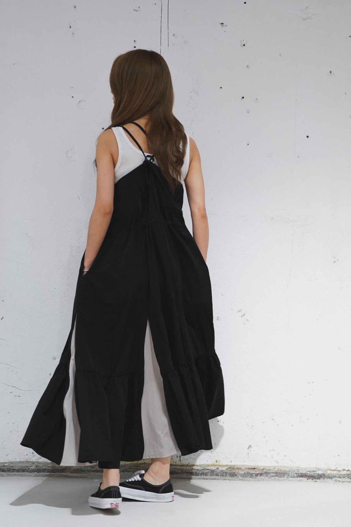 AMULET MULIT LAYER DRESS / GREY
