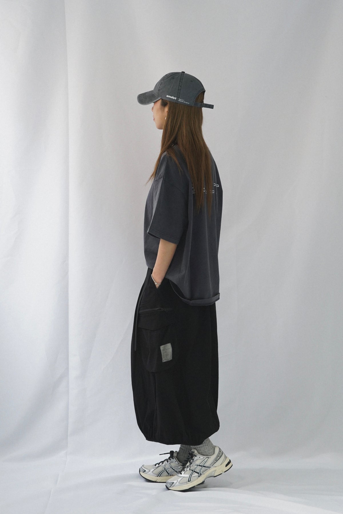 AMULET BALLOON SKIRT 2.0 / BLACK