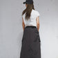 AMULET ROUND BAG SKIRT / GREY