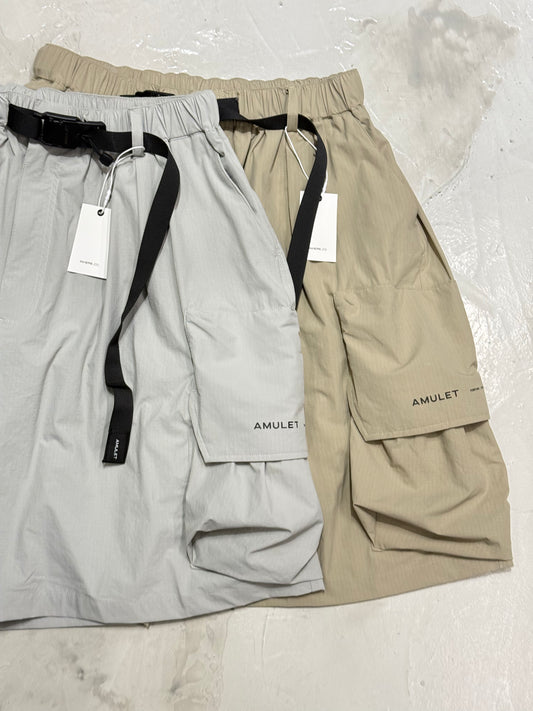AMULET 3D POCKET SHORTS CHARCOAL