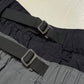 AMULET PATCHWORK POCKETS SHORTS GREY