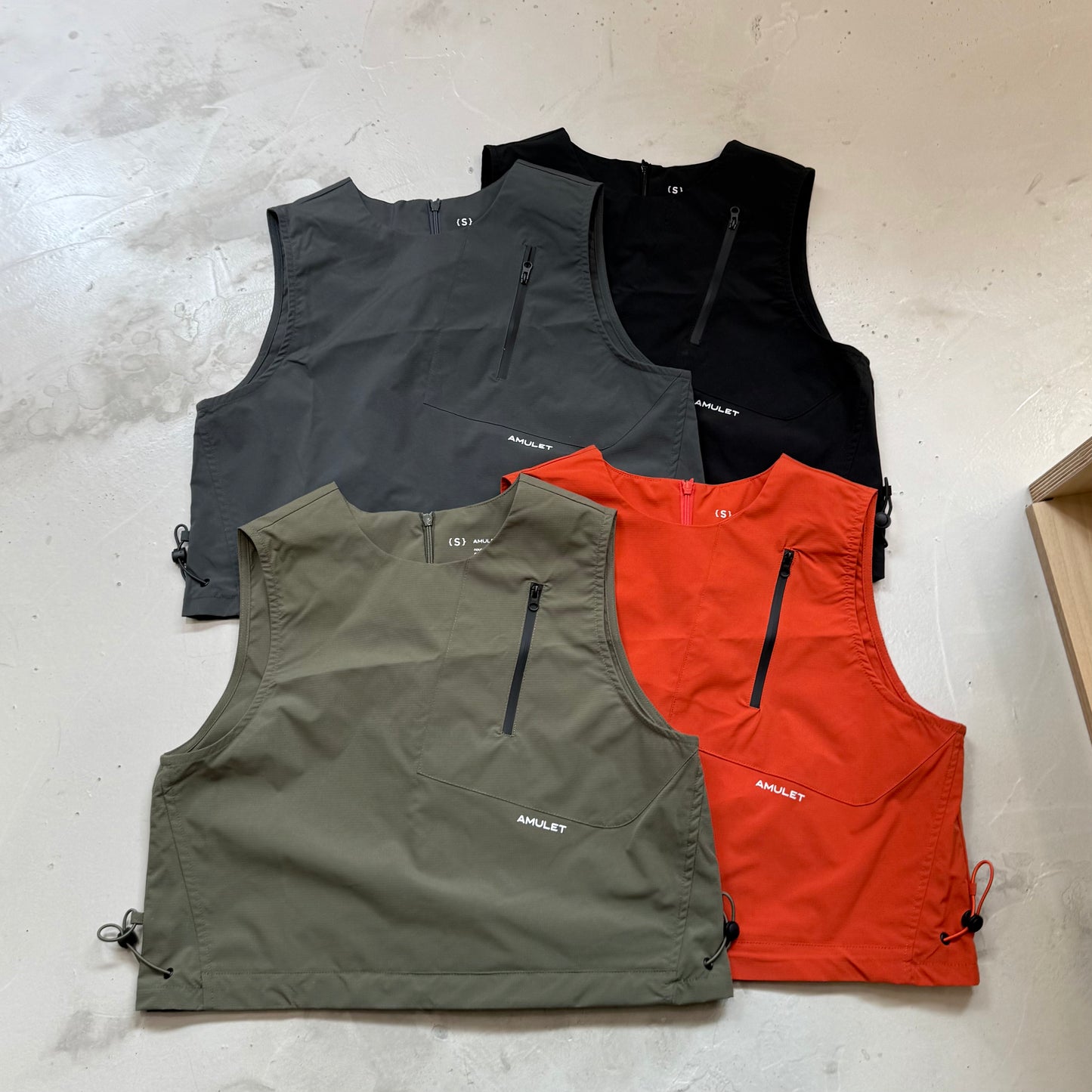 AMULET W TECH TANK TOP ORANGE