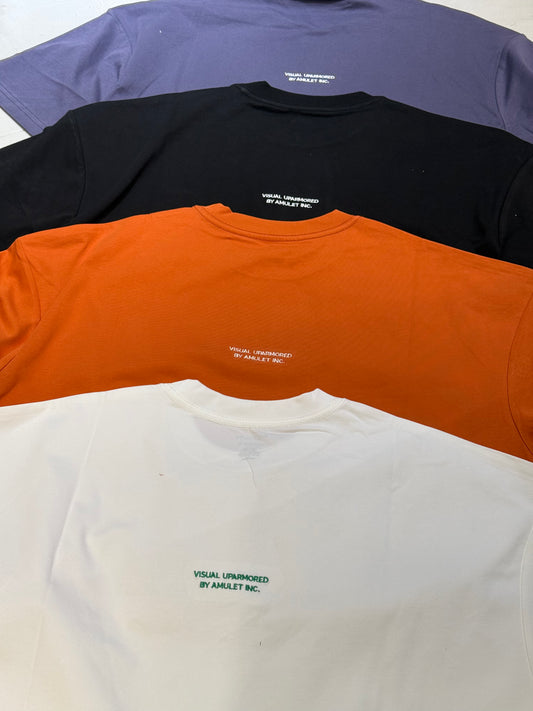 AMULET THE FUTURE IS NEW PAST TEE ORANGE