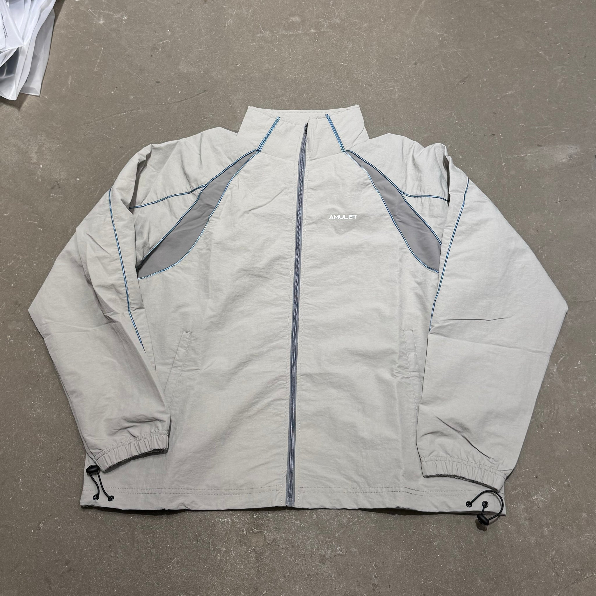 AMULET TRAINING 2 TONE JACKET LT GREY