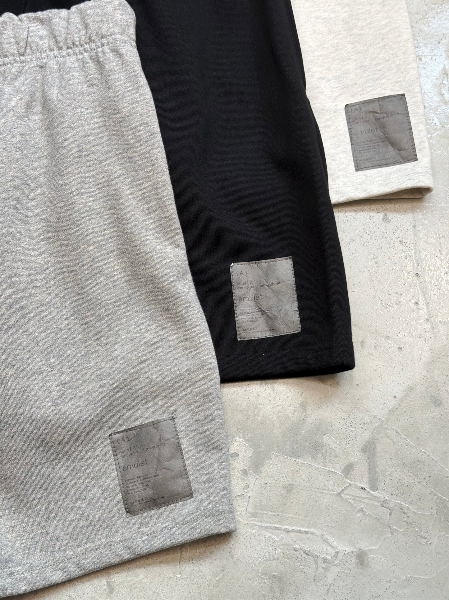 AMULET SWEAT SHORTS /  OAT