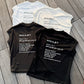 AMULET W INGREDIENTS TEE BEIGE
