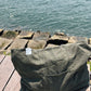 AMULET WASHED TOTE BAG / GREY
