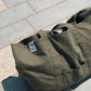 AMULET WASHED TOTE BAG / GREY
