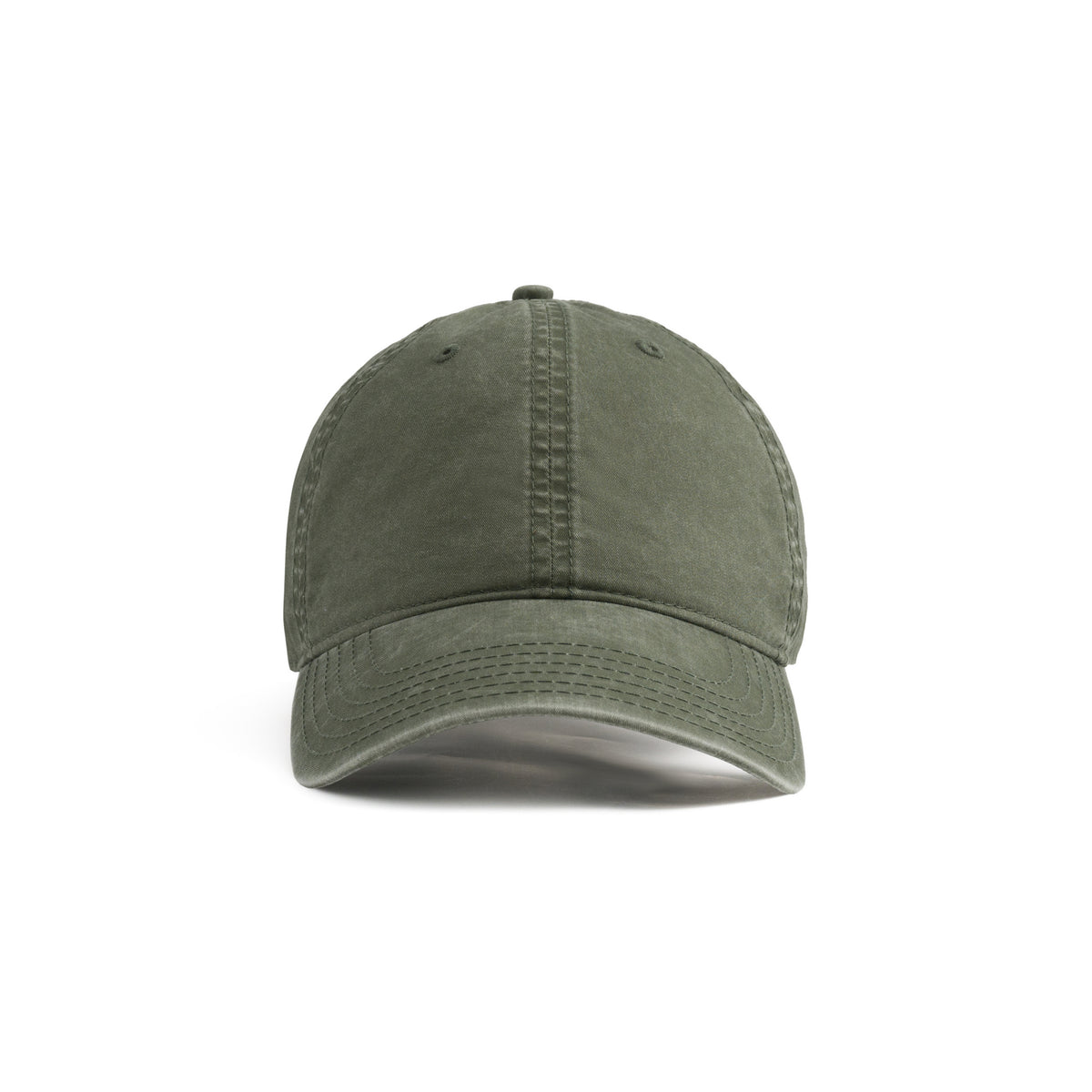AMULET LOGO WASHED CAP / OLIVE