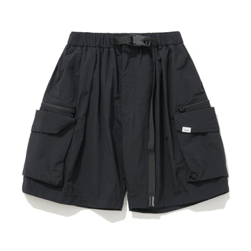 AMULET PATCH POCKETS SHORTS BLACK