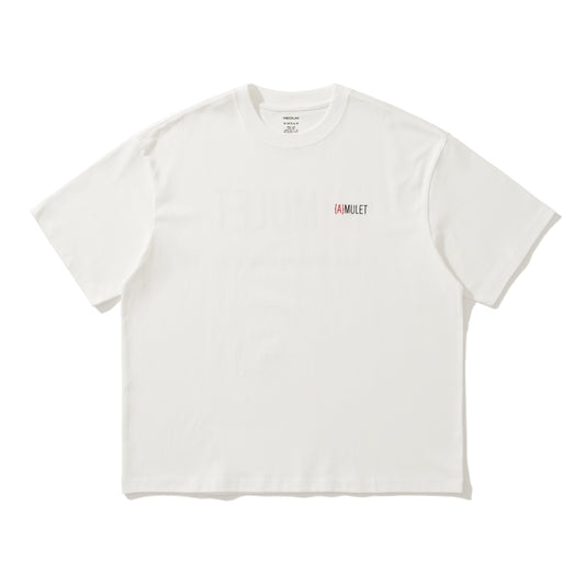 AMULET RETRO TEE / WHITE