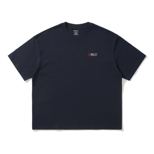 AMULET RETRO TEE / NAVY
