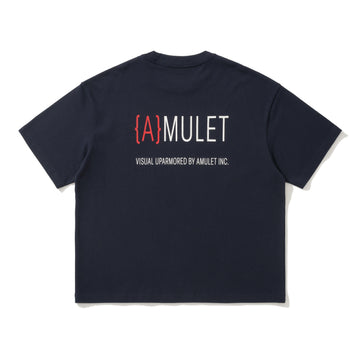 AMULET RETRO TEE / NAVY