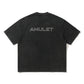 AMULET VIRTUAL WASHED TEE LT GREY