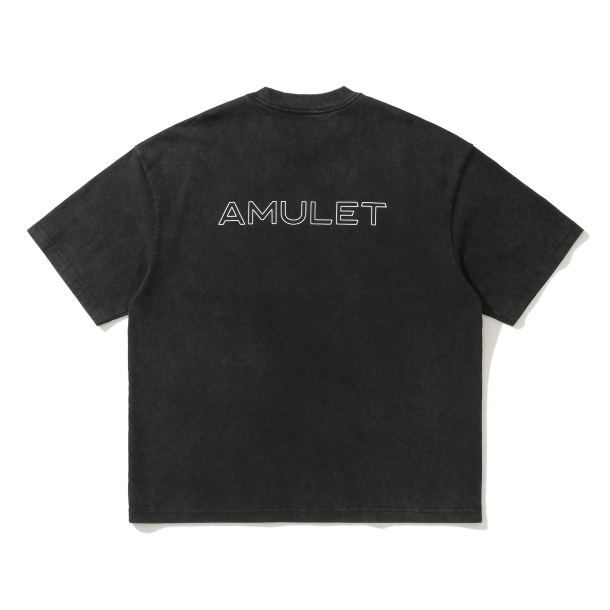 AMULET VIRTUAL WASHED TEE LT GREY