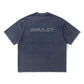 AMULET VIRTUAL WASHED TEE LT GREY