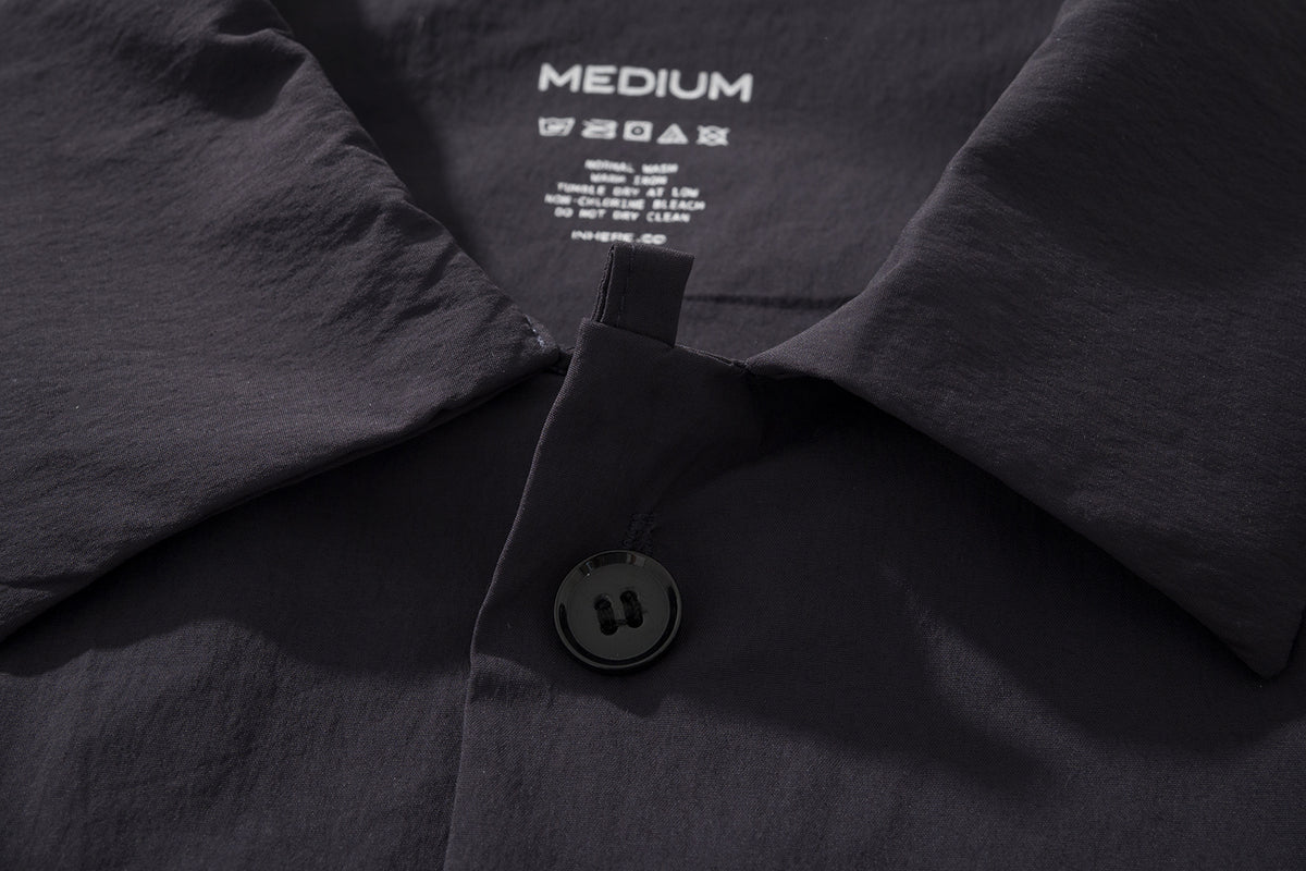 AMULET PALM SHIRT BLACK